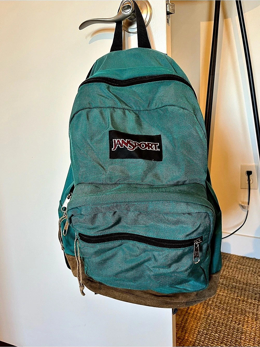 JanSport Right Pack Backpack in Green & Brown
